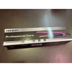 Plancha de Pelo FUSIA HONEST  Cuidado Profesional Cable Giratorio 360º